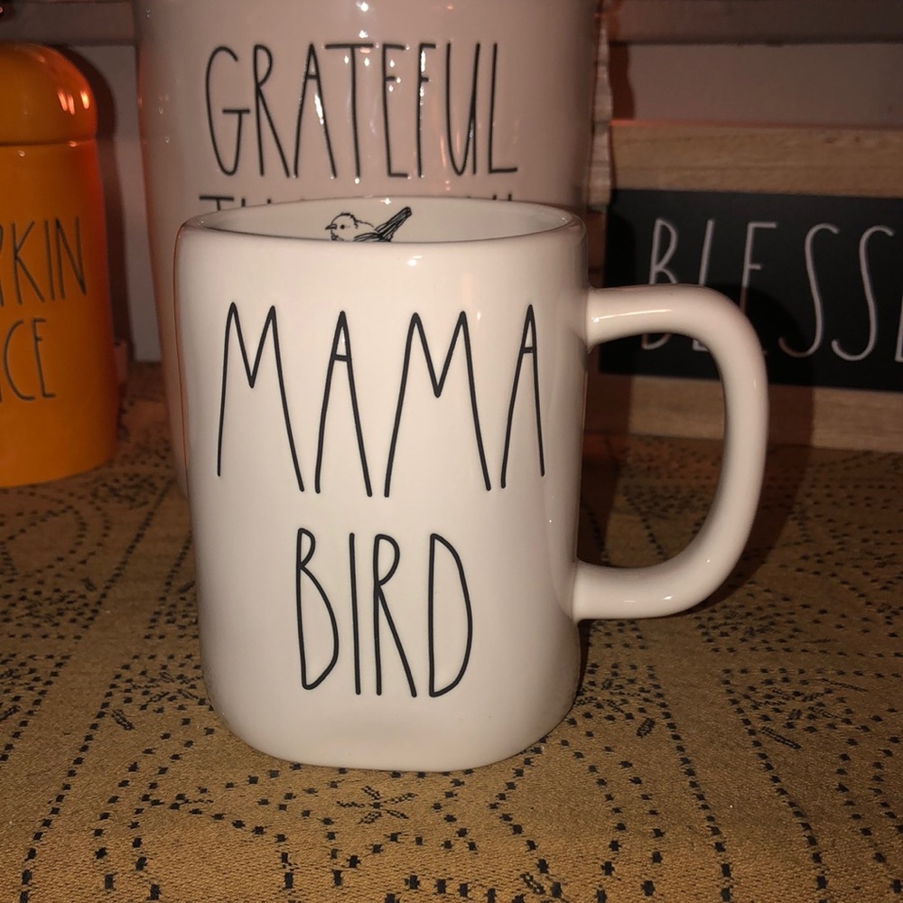 Rae Dunn MAMA BIRD Mug